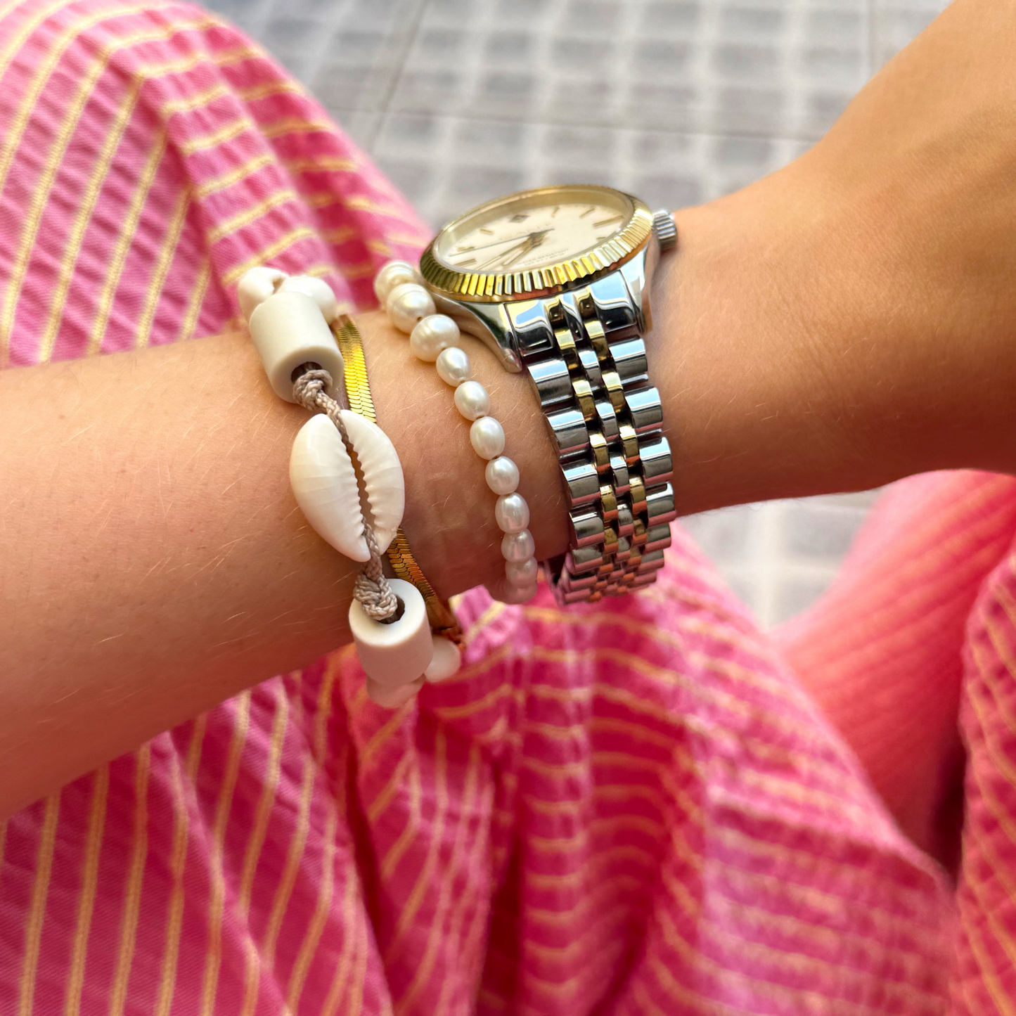 Pulseira Conchas Repelente