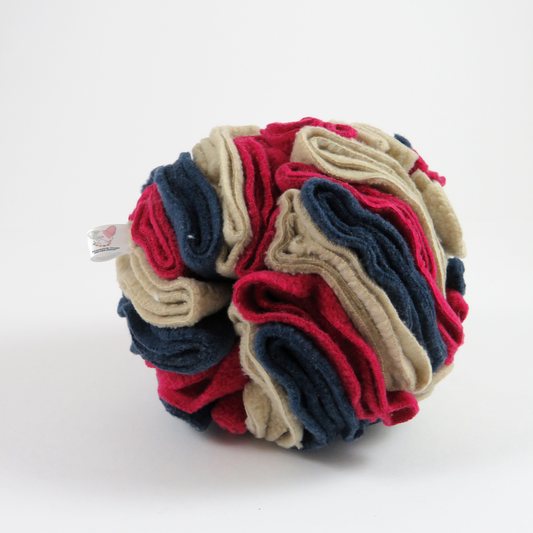 Bola Olfativa Bordo e Azul 2