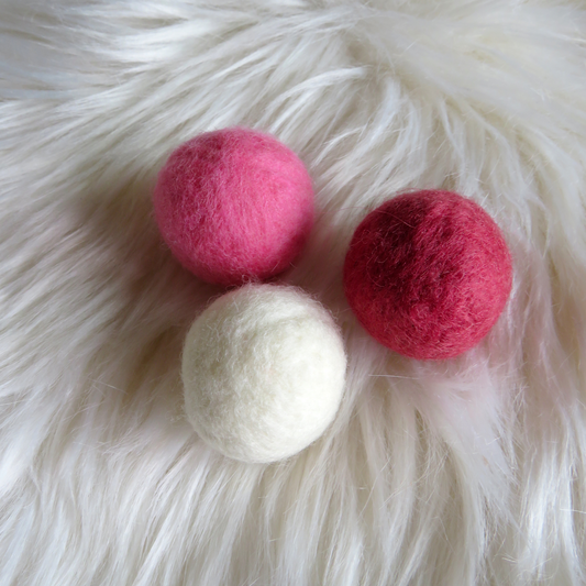 Bolinhas de Lã Feltrada