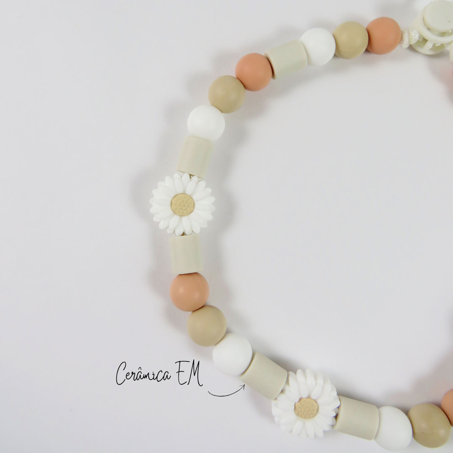 Colar Repelente Flores