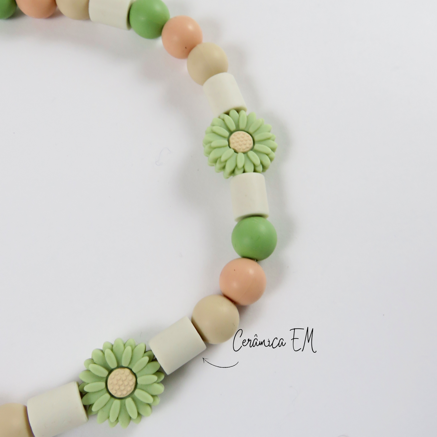 Colar Repelente Flores