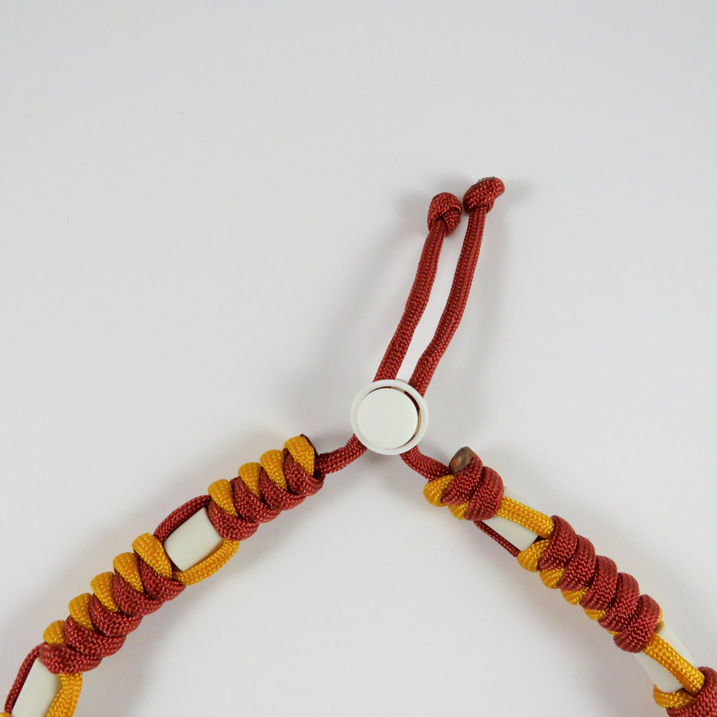 Colar Repelente Paracord Laranja