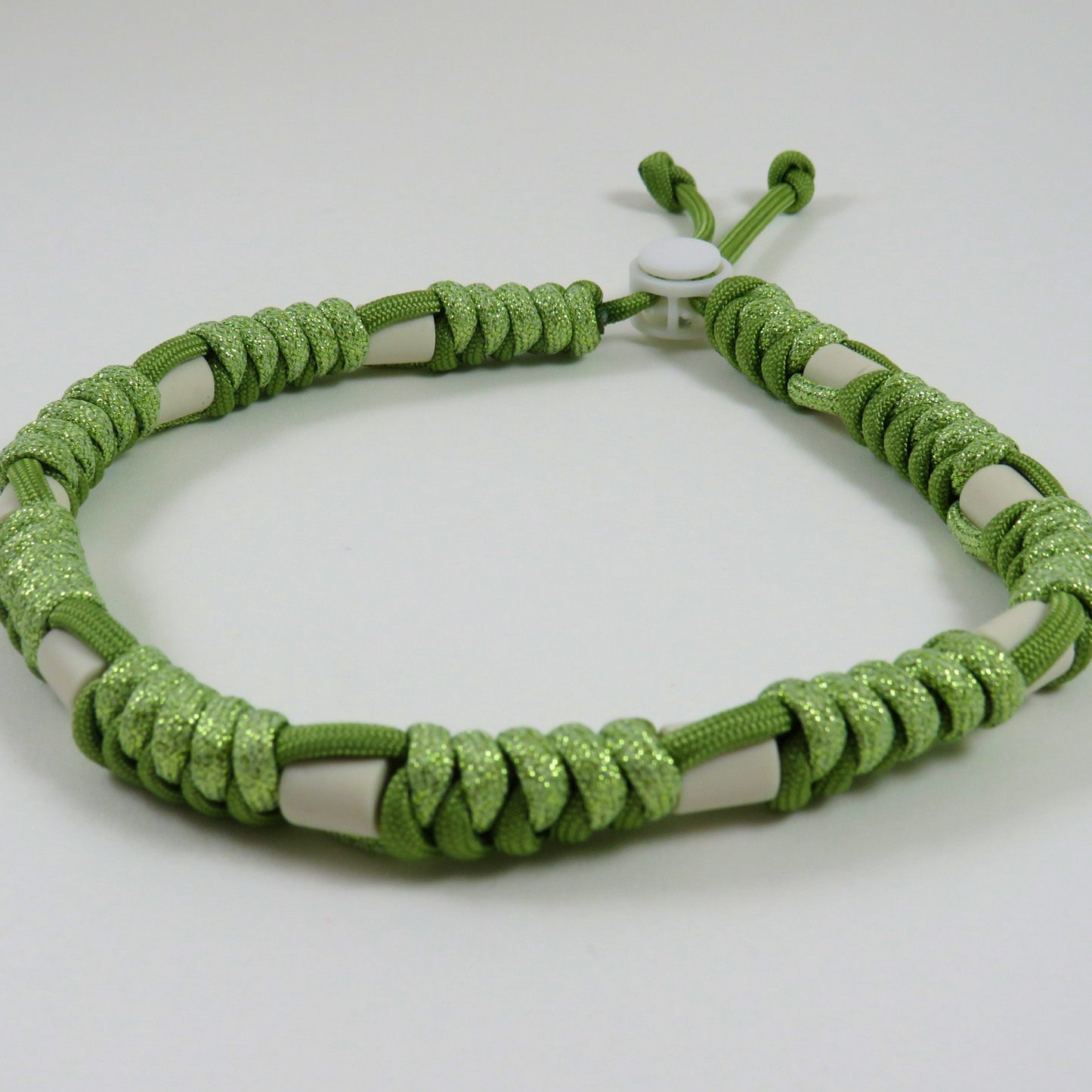 Beige Paracord Repellent Necklace