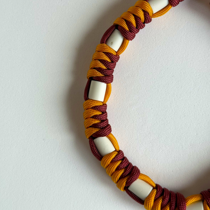 Colar Repelente Paracord Tijolo