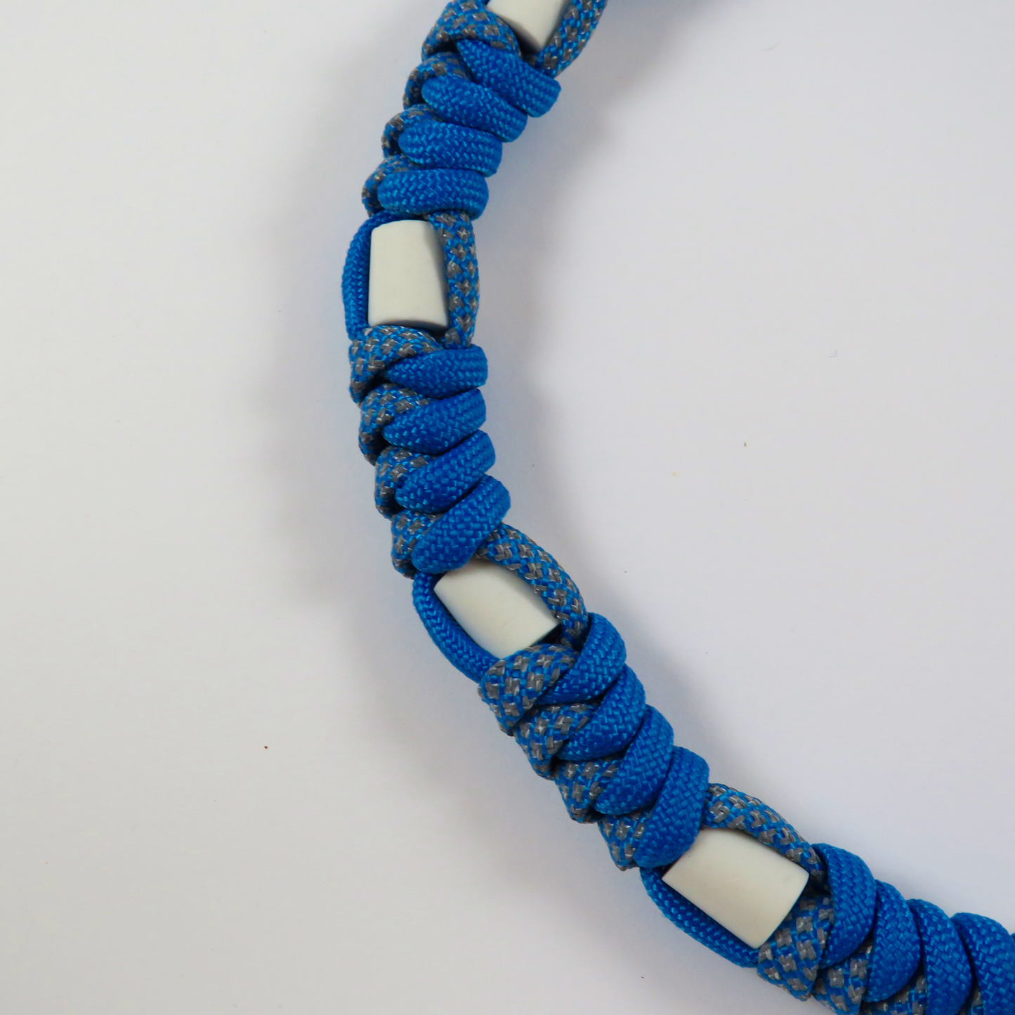 Colar Refletor Repelente Azul