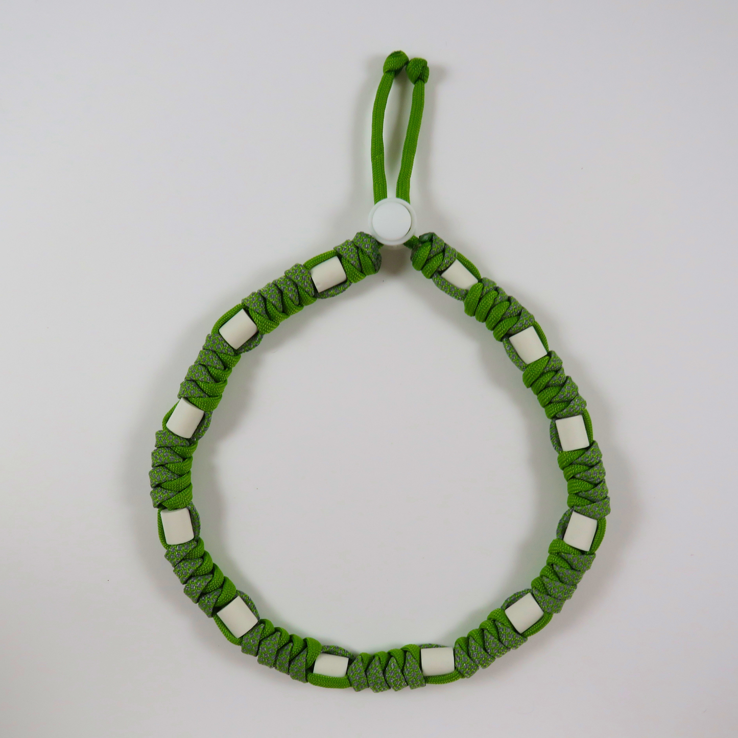 Colar Refletor Repelente Verde