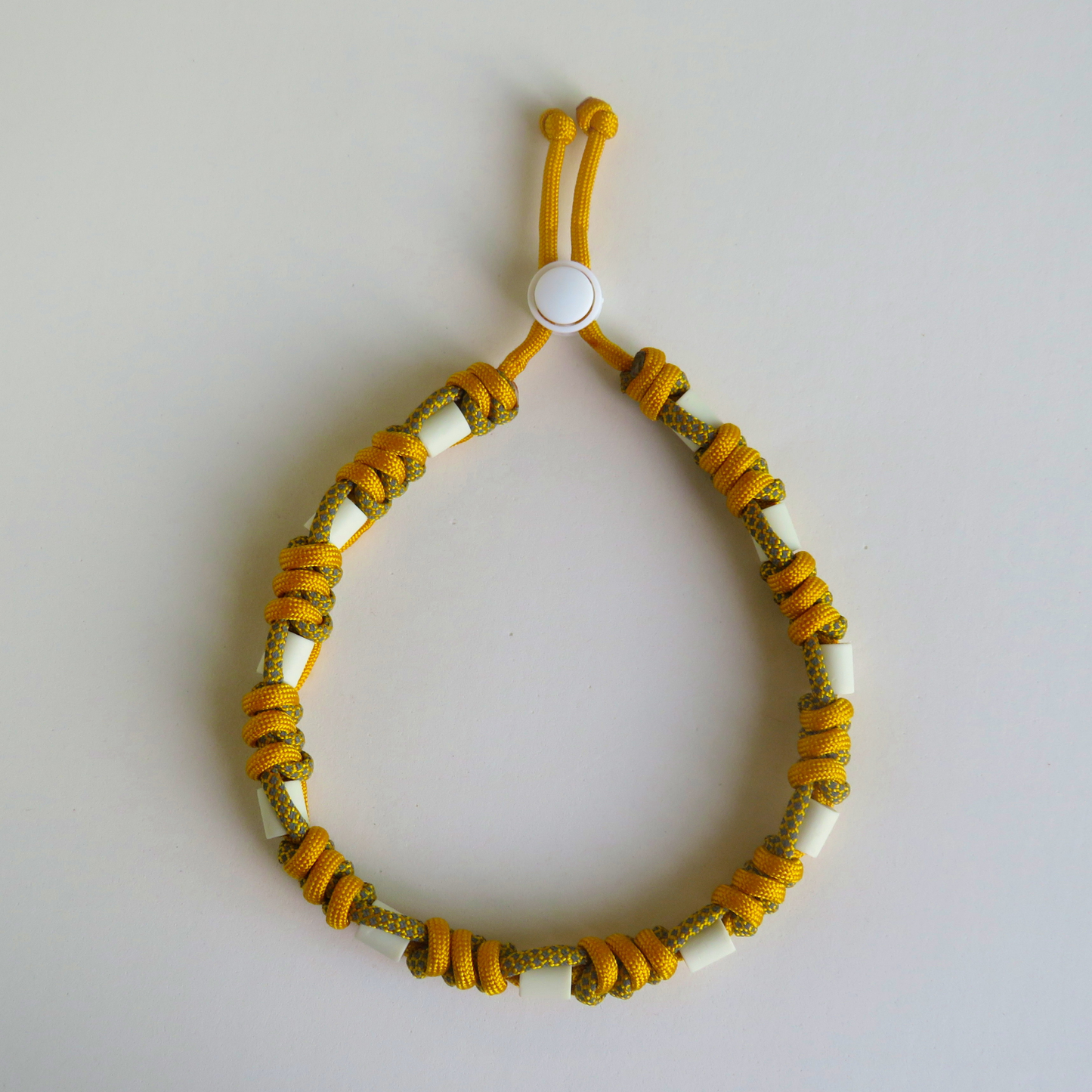 Colar Refletor Repelente Amarelo