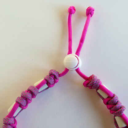 Colar Refletor Repelente Rosa