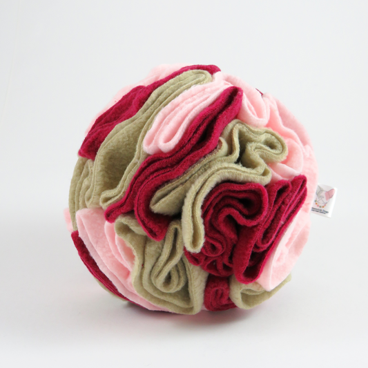 Bola Olfativa Bordo e Rosa 1