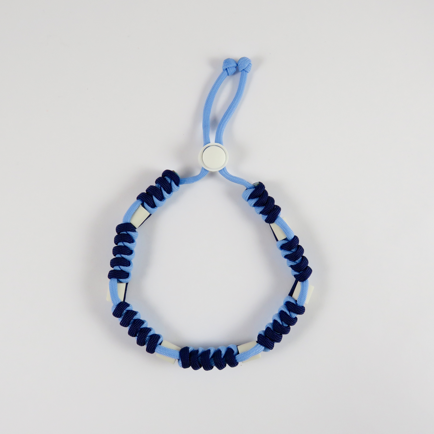 Colar Repelente Paracord Azul Marinho