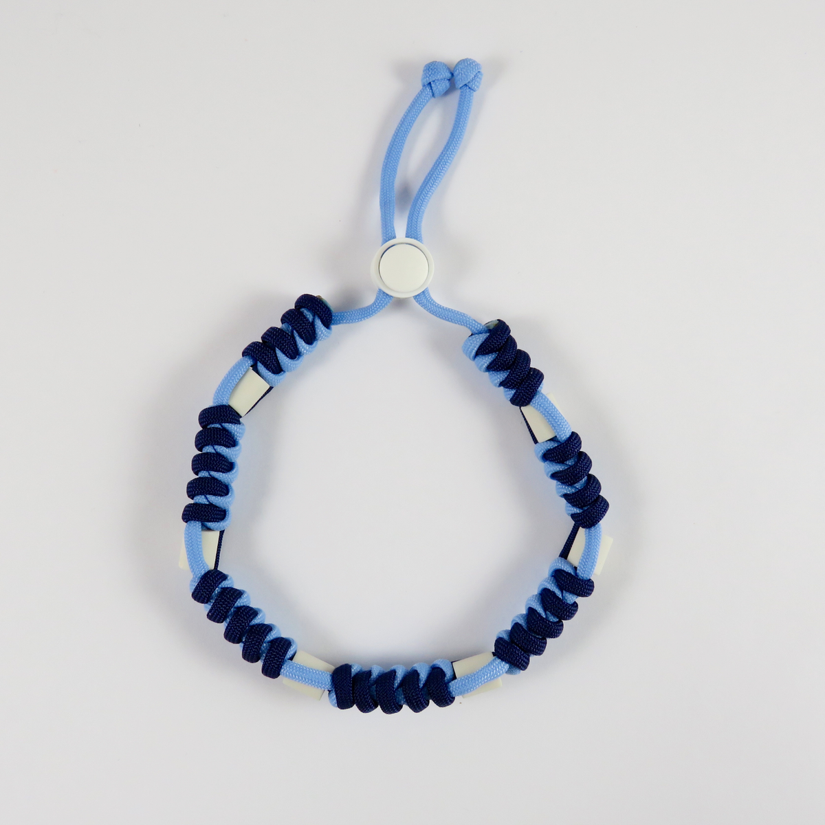 Colar Repelente Paracord Azul Marinho