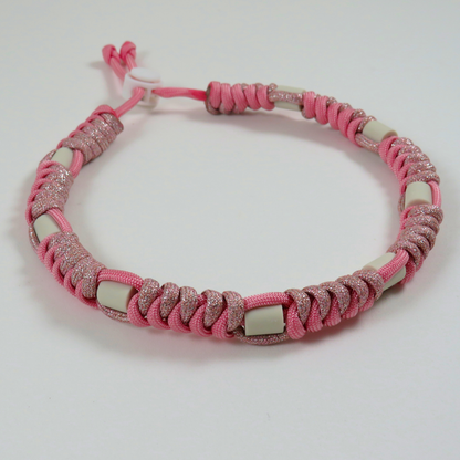 Collar repelente de paracord beige