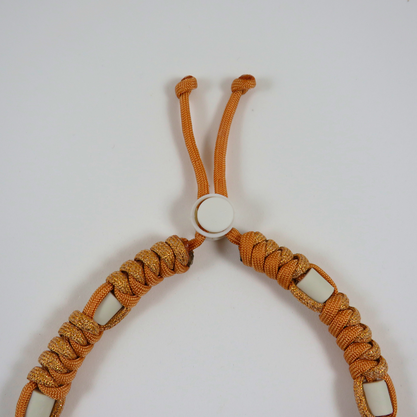 Beige Paracord Repellent Necklace